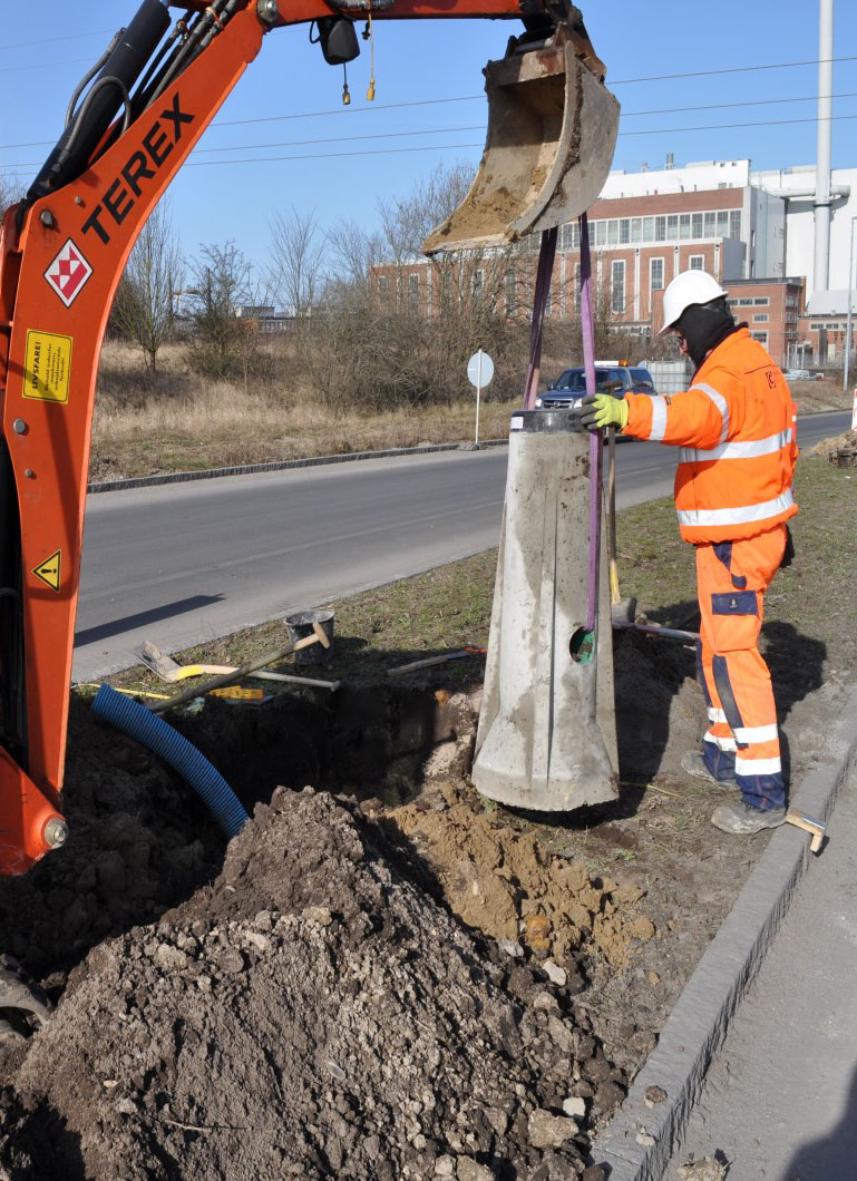 KAPU SJ Betonfundamenter